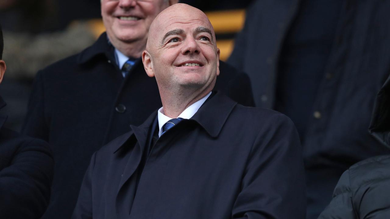 Gianni Infantino is set to oversee an expanded World Cup in 2026. (Photo by Henry Browne/Getty Images)