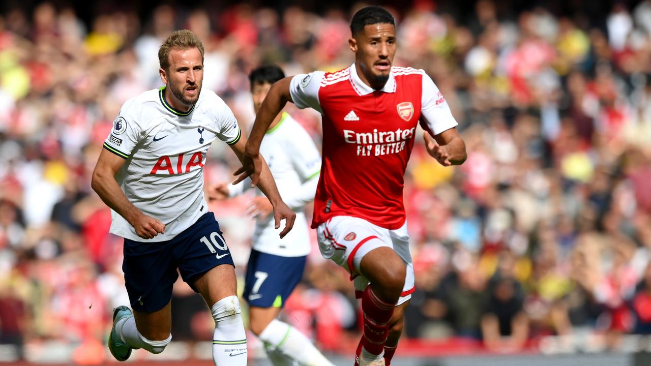 William Saliba has been a vital cog in Arsenal’s backline. (Photo by Shaun Botterill/Getty Images)