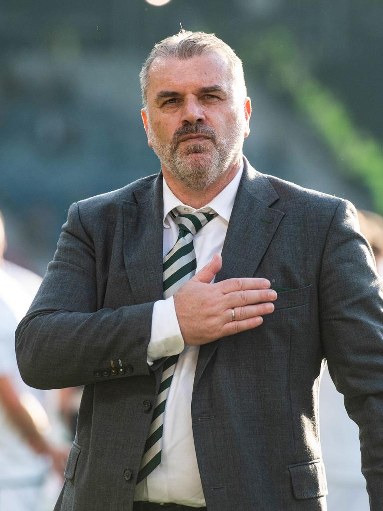 Ange Postecoglou can be an intimidating figure. (Photo by Craig Foy/SNS Group via Getty Images)