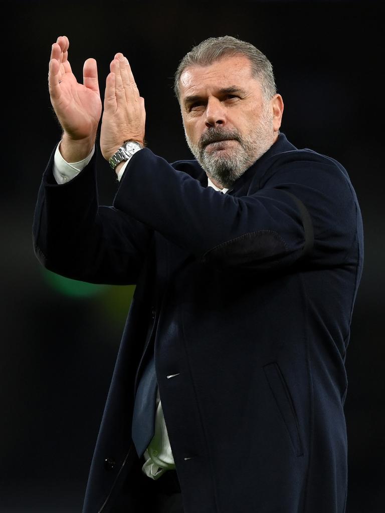 Ange Postecoglou’s Spurs sit top of the Premier League ladder.